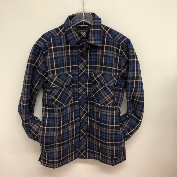 bc clothing flannel jacket